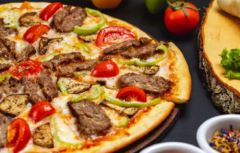 Kebab Twister Pizza 